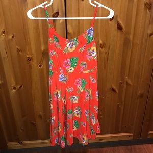 Re Hawaiian Print Dress XS